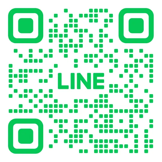 MENSのLINEのQRコード